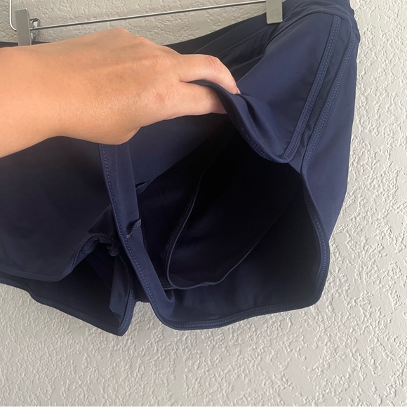 ATHLETA Swim Short Bottom Size Large Dark Blue - Picture 7 of 7